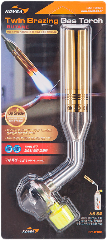 

Газовая горелка Kovea Twin Brazing KT-2108 (8806372093020)