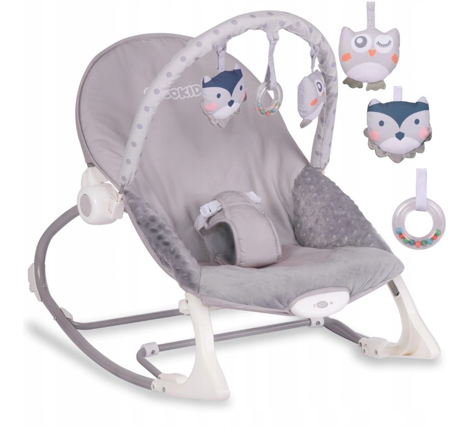 

Многофункциональный шезлонг с вибрацией Ricokids 7308