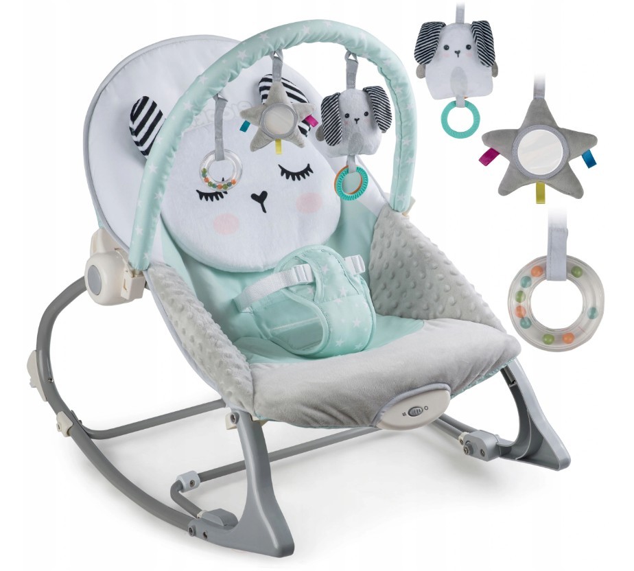 

Многофункциональный шезлонг с вибрацией Ricokids 7324