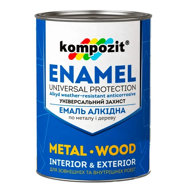 

Эмаль Kompozit алкидная 25кг Белая