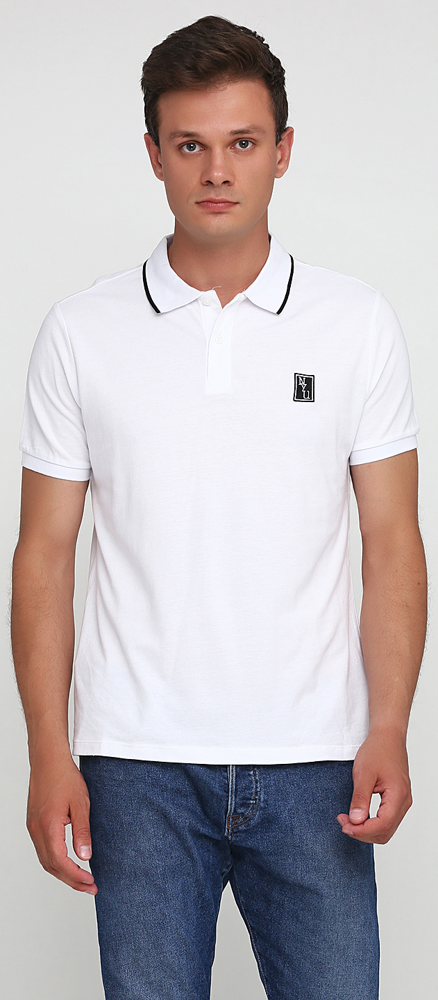 

Поло H&M 6544107 XS Белое