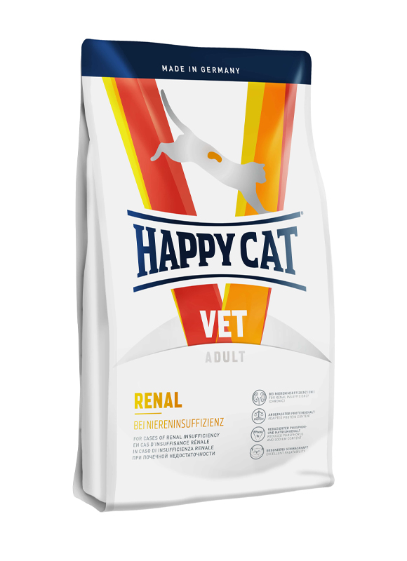 

Сухой корм Happy Cat VET Diet Renal для котов с болезнью почек 1.4 кг