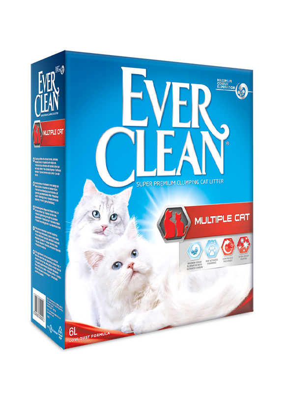 

Комкующий наполнитель Ever Clean Multiple Cat Мультикет 6 л