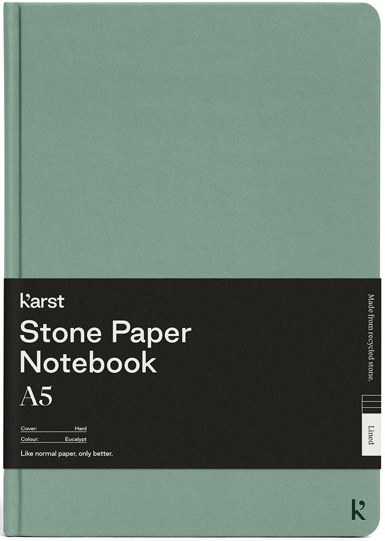 

Блокнот Karst Notebook A5 144 страницы в точку Эвкалипт (754169024758)