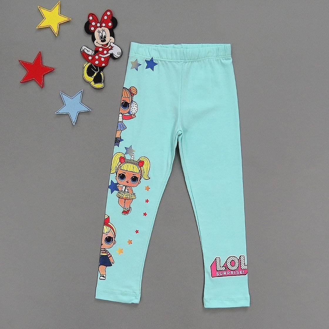 

Лосины Girl Club для девочки 92 см Бирюзовые 17340