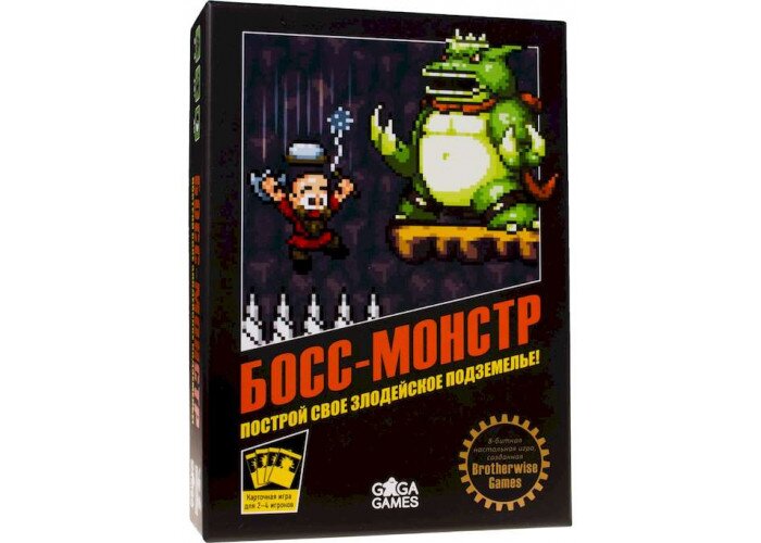 

Настольная игра GaGa Games Босс-Монстр (Boss Monster: the Dungeon-Building Card Game)