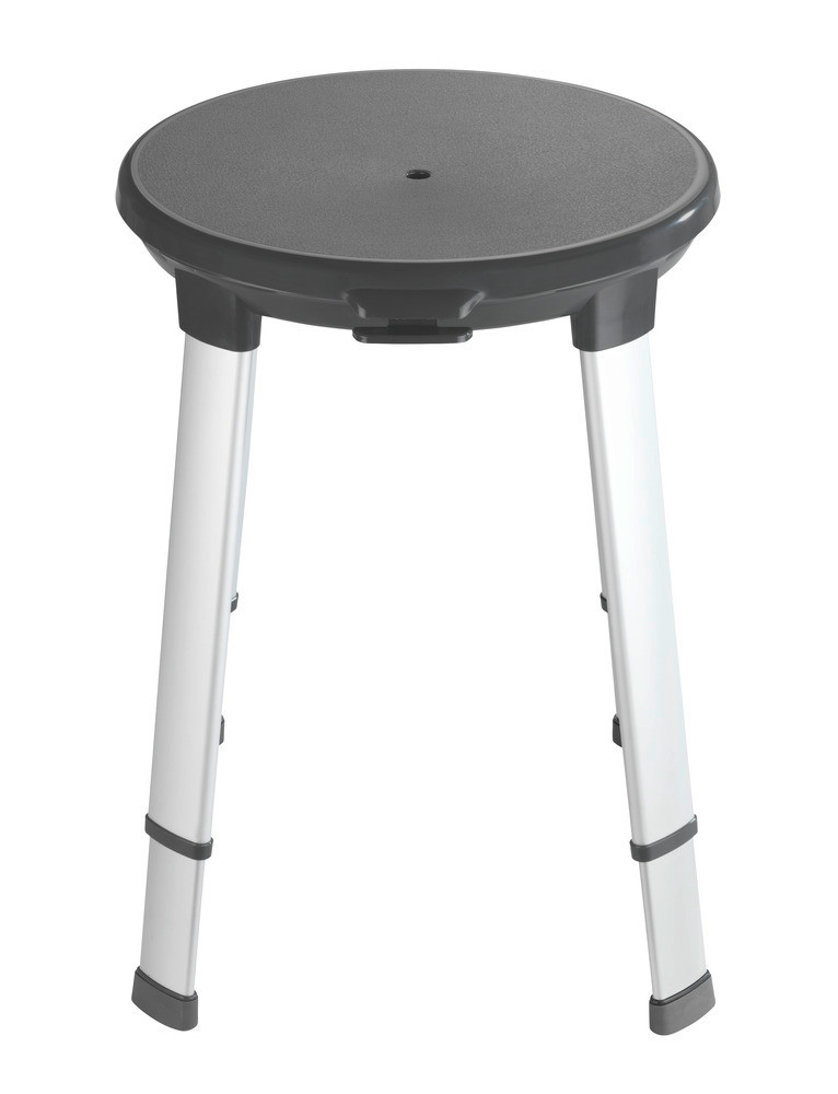 

Сиденье для ванной Wenko Secura Premium, d50x43-52.5 см черный