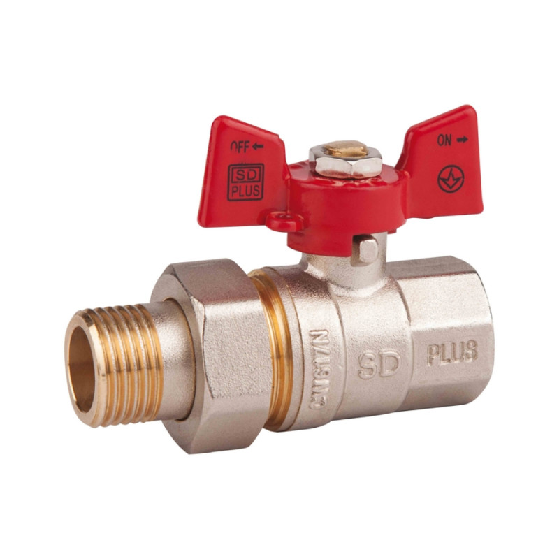 

Кран американка SD Plus с американкой 3/4"