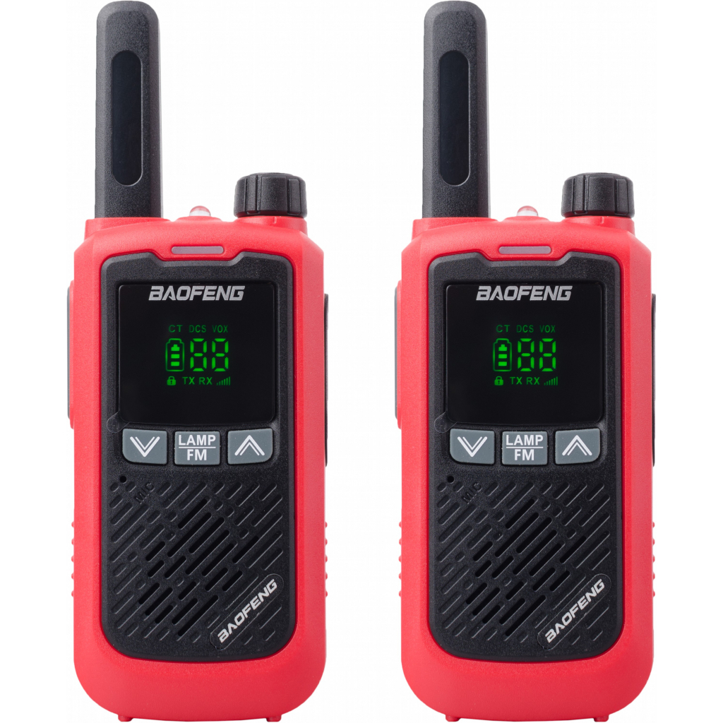 

Портативная рация Baofeng BF-T17 Red Twin Pack