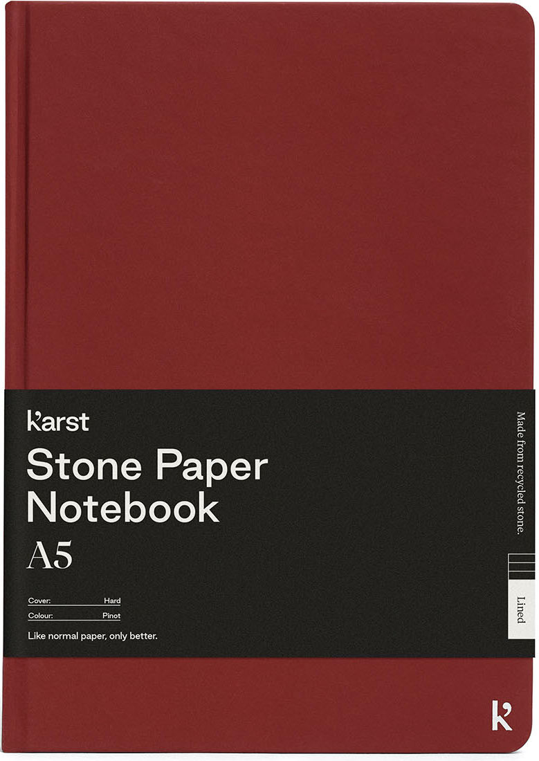 

Блокнот Karst Notebook A5 144 страницы в точку Пино-бордо (754169026950)
