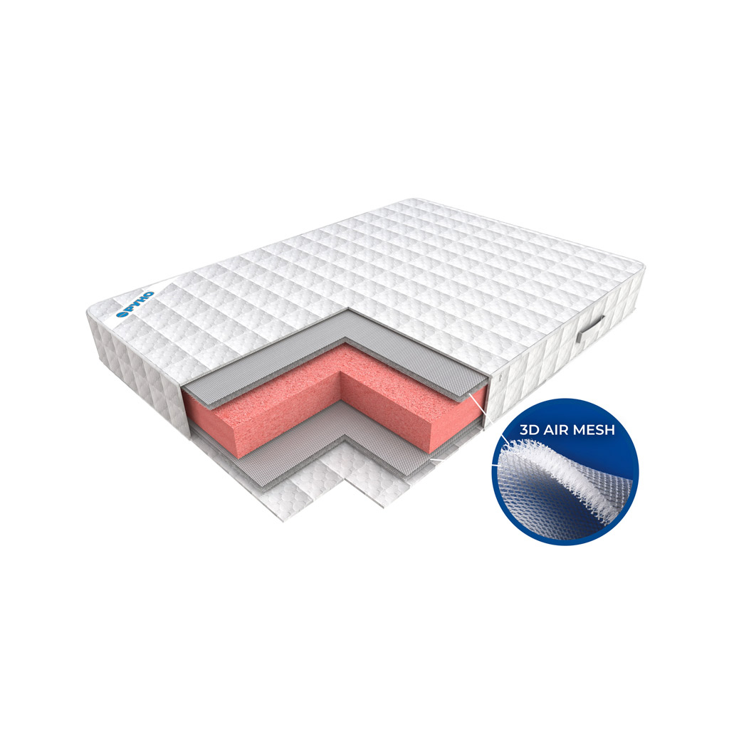 

Матрас Руно Ортопедический безпружинный 3D AIR MESH 80х190х20 см (8019_3D AIR MESH)