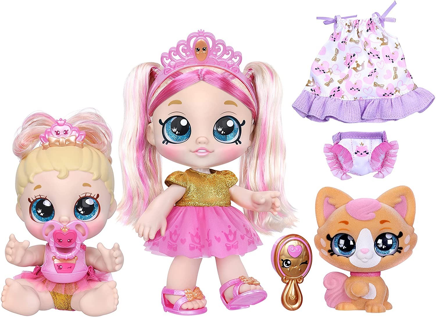 

Игровой набор Kindi Kids Scented Sisters Pawsome Royal Family Королевская Семья Кинди Кидс (50216)