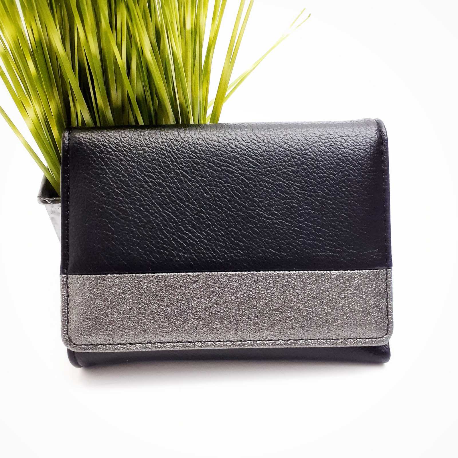 

Женский средний кошелек искусственная кожа Saralyn ZZ1312 black