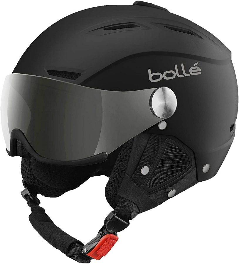 

Шлем горнолыжный Bolle Backline Visor р.М (56-58 см) с двумя линзами Black-Silver