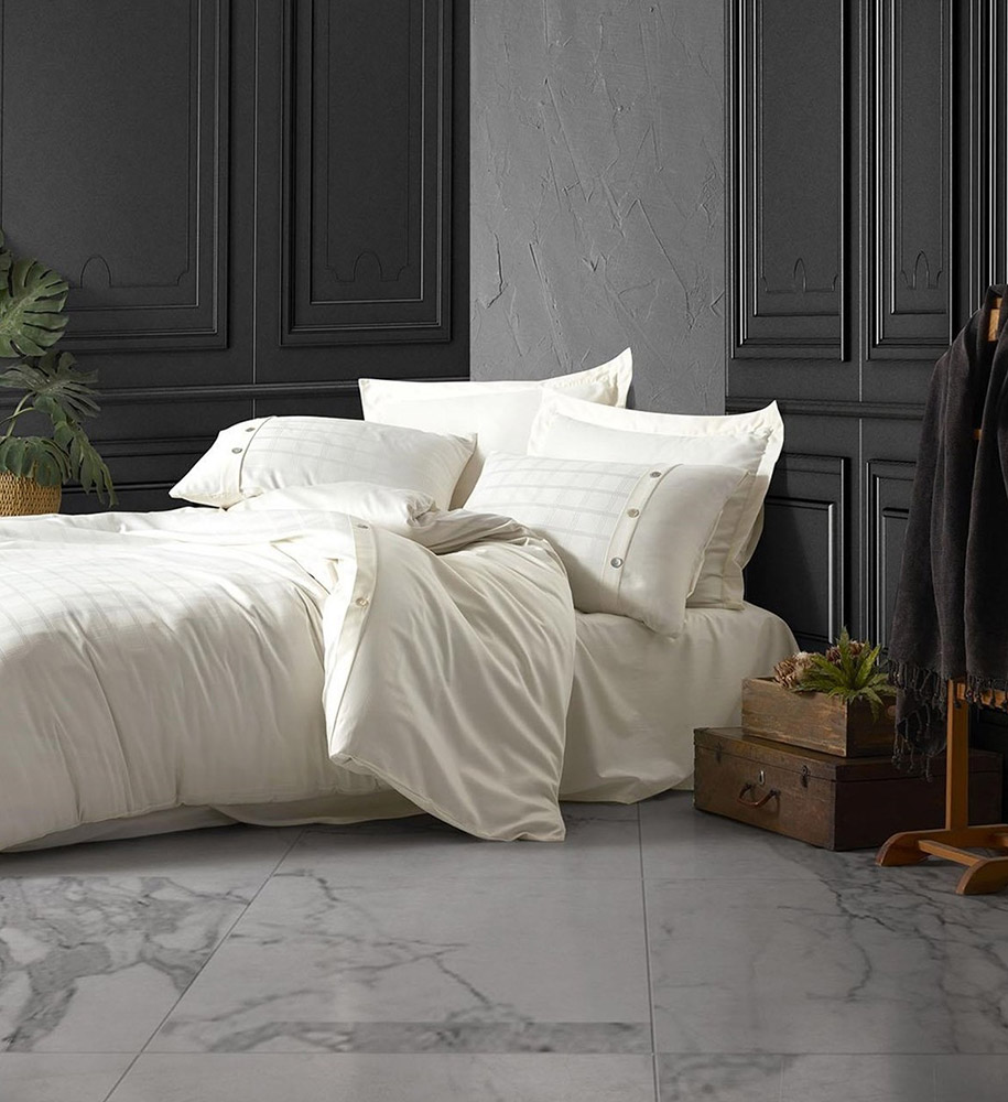 

Комплект постельного белья Arya Saheser Жаккард 200 x 220 Perla