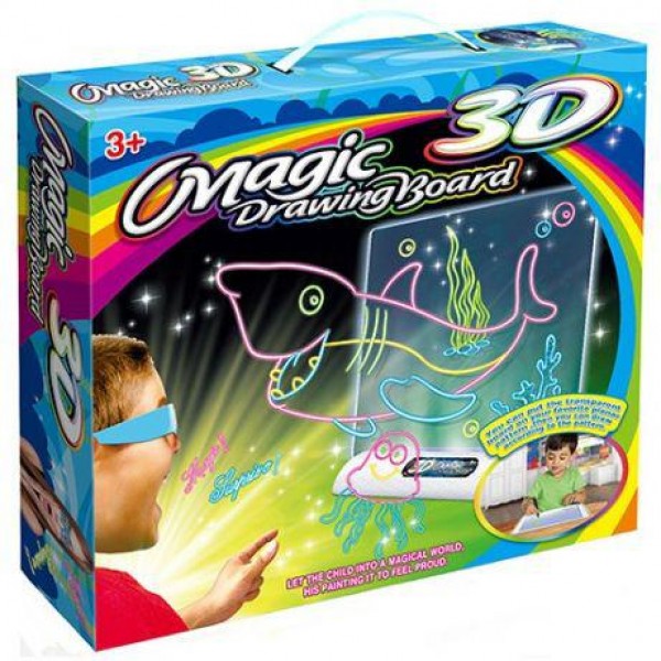 

Детская 3D доска для рисования Magic Drawing Board Best toys