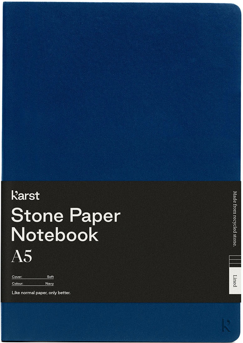 

Блокнот Karst Notebook A5 144 страницы в точку Тёмно-синий (754169024567)