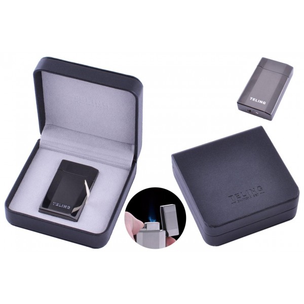 

Зажигалка подарочная (Турбо пламя) 3713 Black