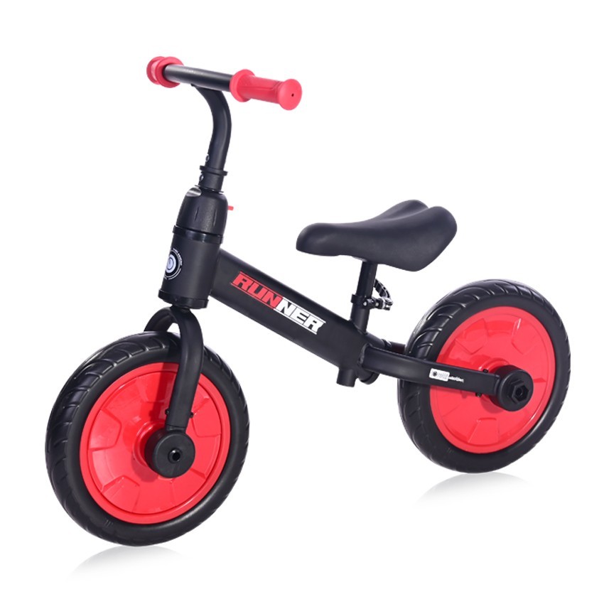 

Велосипед - Баланс байк 2в1 Lorelli Runner Black&Red