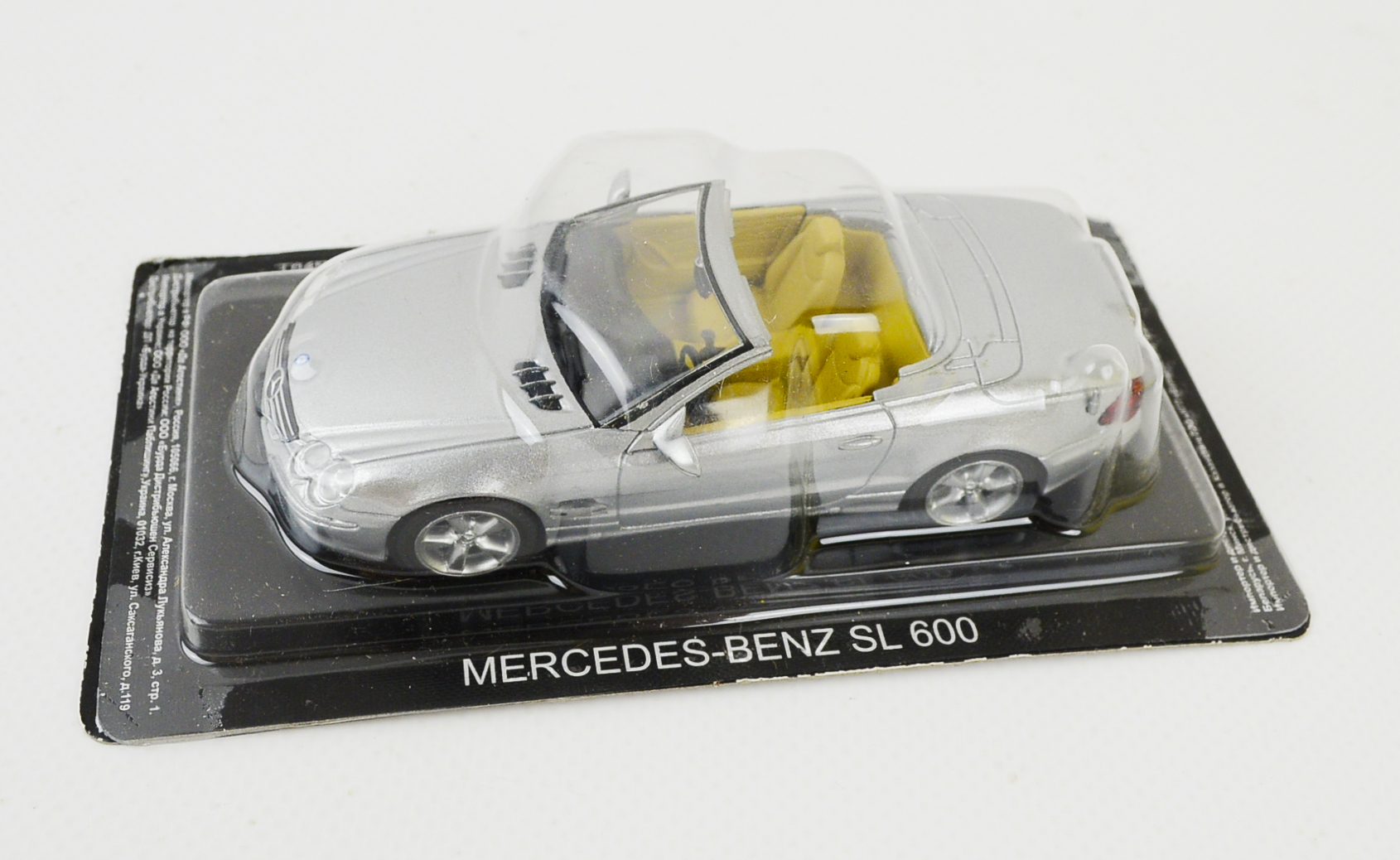 

Автомобиль "Mercedes-Benz SL600", 1:43, блистер