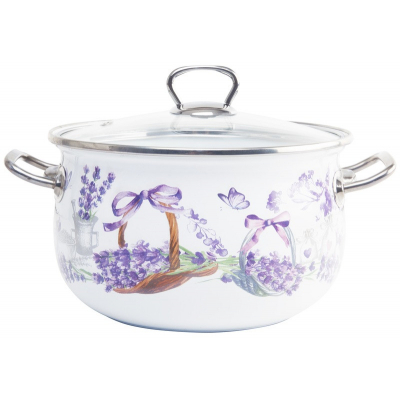 

Кастрюля Gusto Корзина Лаванды Premium 16 см 2,1 л GT-T-216-BL