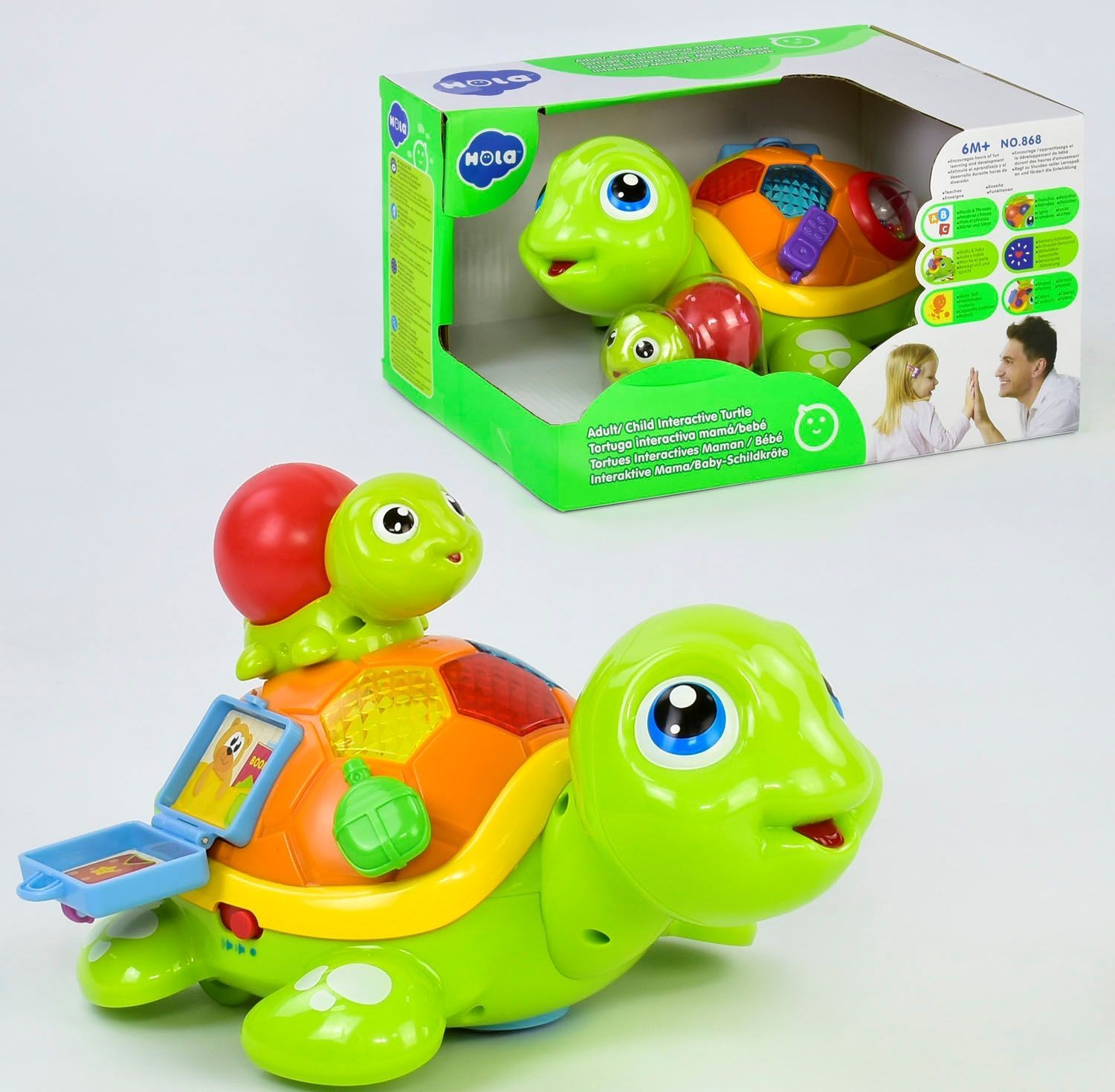 

Интерактивная игрушка Черепашка, 868