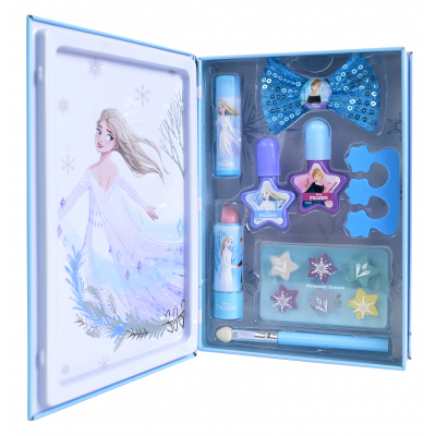 

Детская косметика Markwins Frozen: Косметический набор-книга Snow Magic (1580364E)