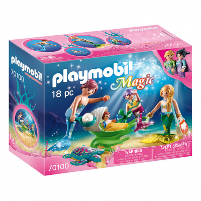 

Конструктор Playmobil Семья с коляской-ракушкой (6336492)