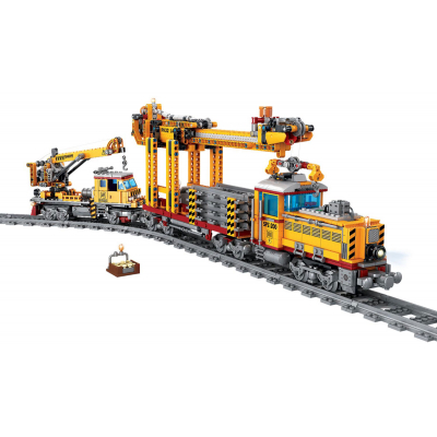 

Конструктор ZIPP Toys Поезд DPK32 с рельсами, желтый на радиоуправлении (98253)