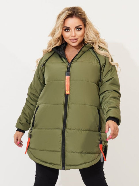 

Куртка New Trend Women Stacey Craig ZRU_FV-8842 - Хаки, Куртка New Trend Women Stacey Craig ZRU_FV-8842 58-60 Хаки
