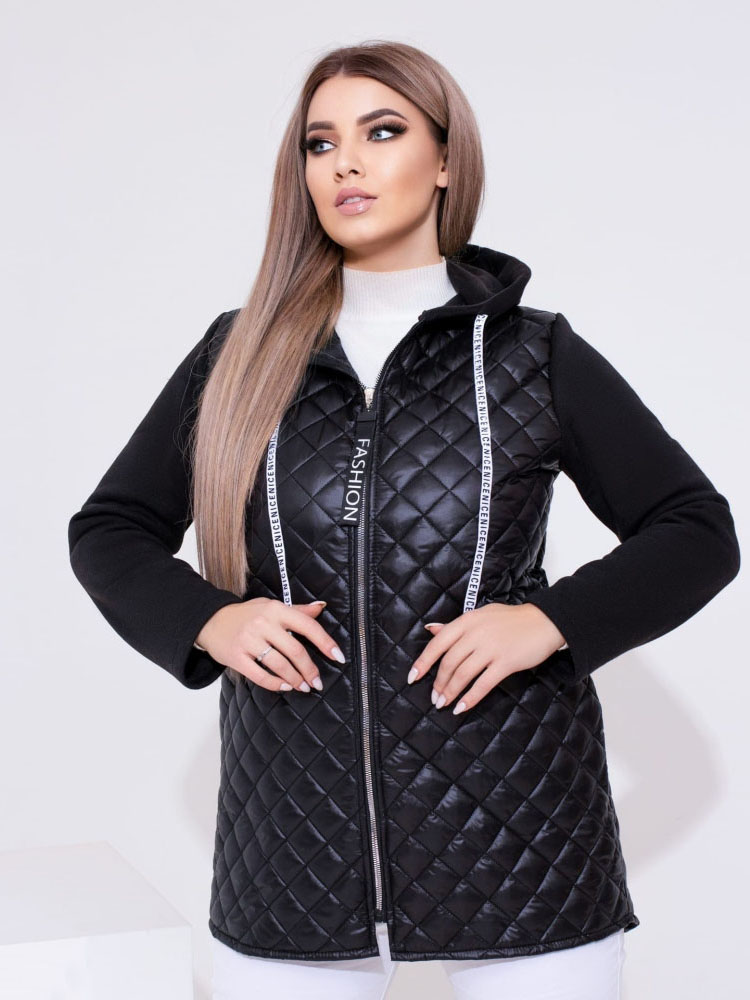 

Куртка New Trend Women ZQG_GC-0013 - Черная, Куртка New Trend Women ZQG_GC-0013 48-50 Черная
