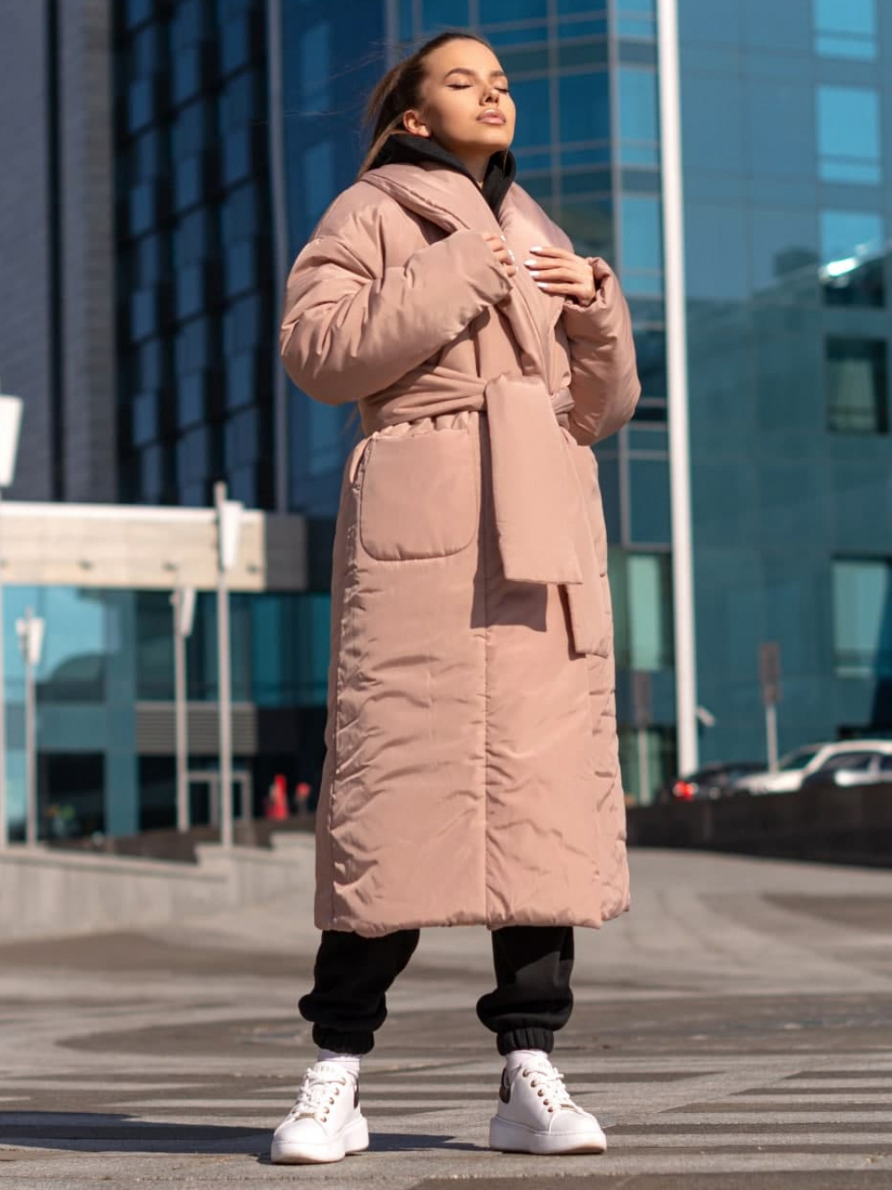 

Пуховик-одеяло New Trend Women GPR_А526210 - Бежевый, Пуховик-одеяло New Trend Women GPR_А526210 54-58 Бежевый