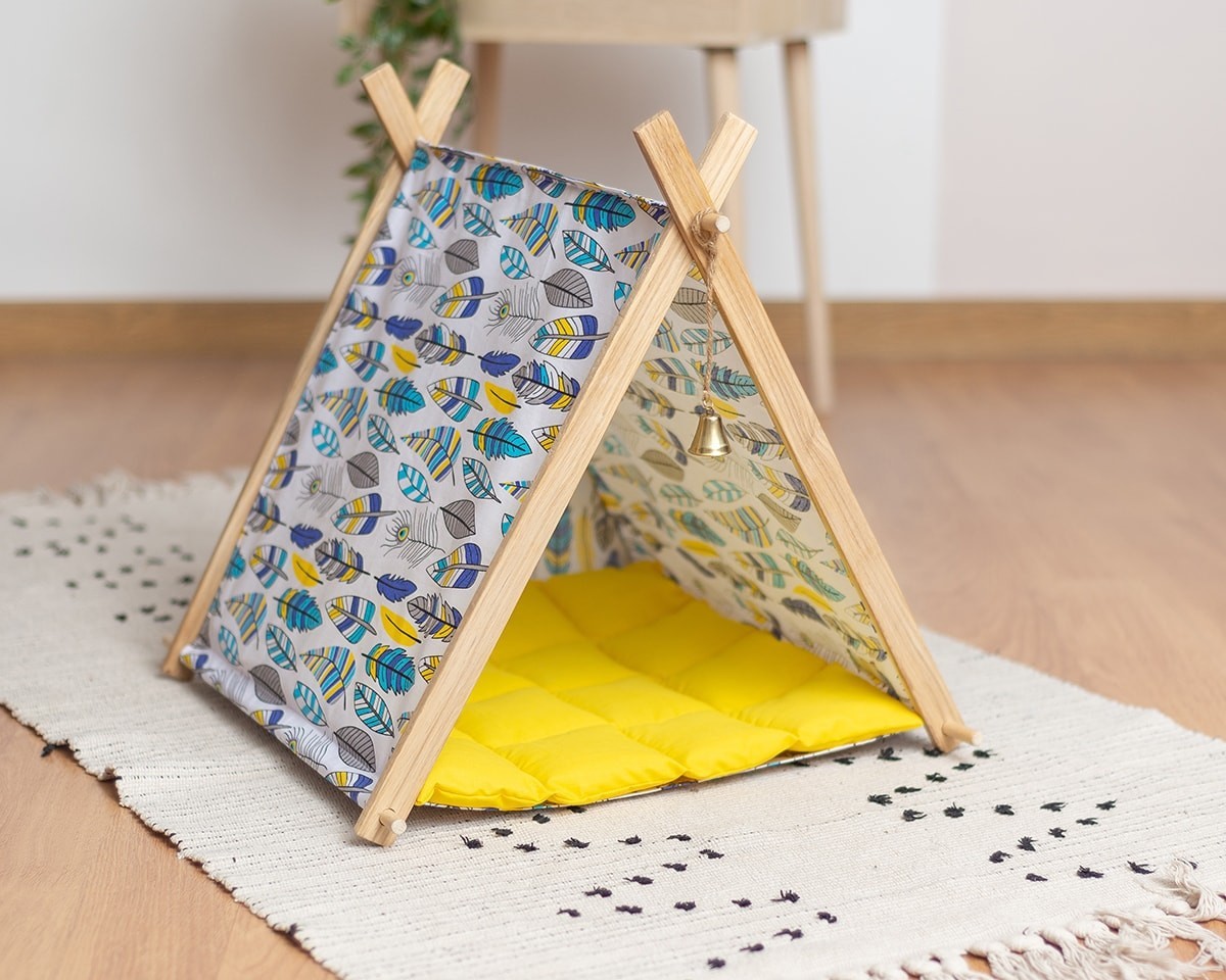 

Палатка для кота MYRR Joy 40х43x38 см Белый