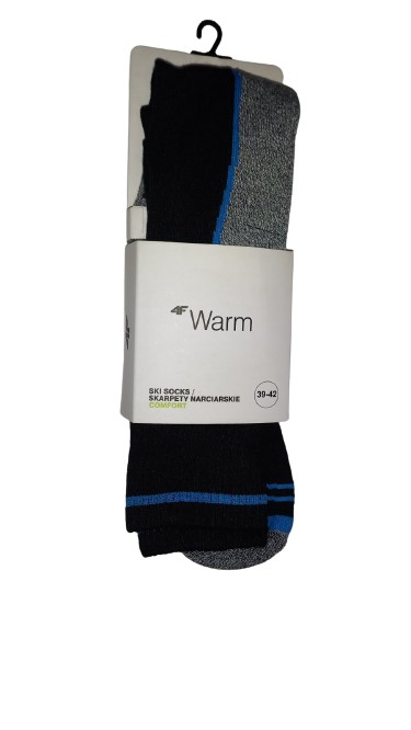 

Носки лыжные 4F Warm черный/серый/голубой размер - H4Z18-SODN001/BGB, Носки лыжные 4F Warm черный/серый/голубой размер 39-42 H4Z18-SODN001/BGB/39-42