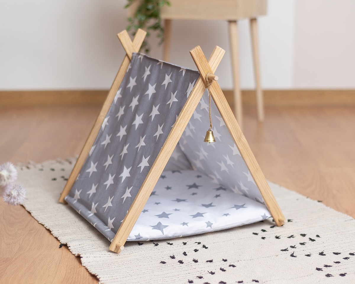 

Палатка для кота MYRR Dreamy 40х43x38 см Серый