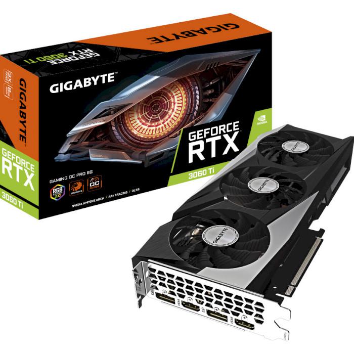 

Видеокарта GIGABYTE GeForce RTX 3060 Ti Gaming OC Pro 8G LHR Rev3.0 (GV-N306TGAMINGOC PRO-8GD REV.3)