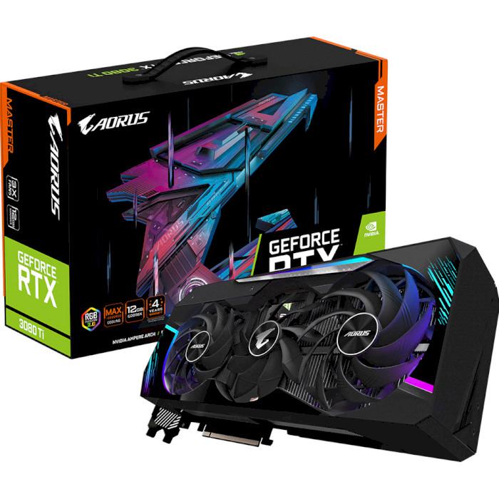 

Видеокарта AORUS GeForce RTX 3080 Ti Master 12G LHR (GV-N308TAORUS M-12GD) Gigabyte