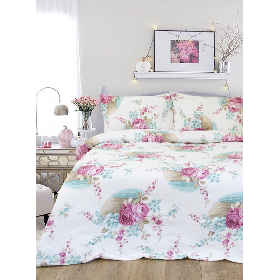 

Постельное белье Iris Home Ranforce Peony двухспальное (svt-2000022282949)