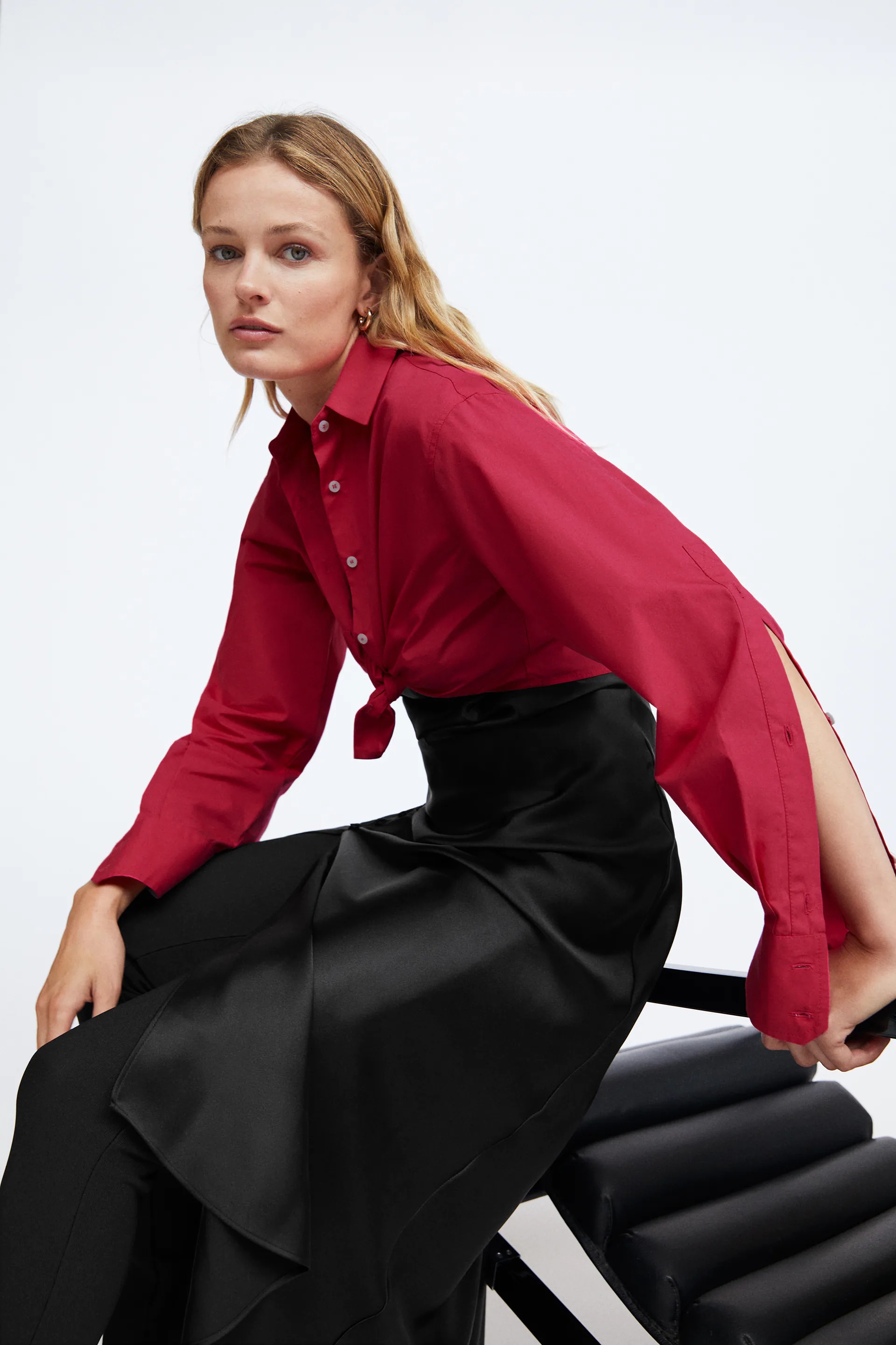 

Рубашка Zara  фуксия 7726255630, Рубашка Zara XS фуксия 7726255630