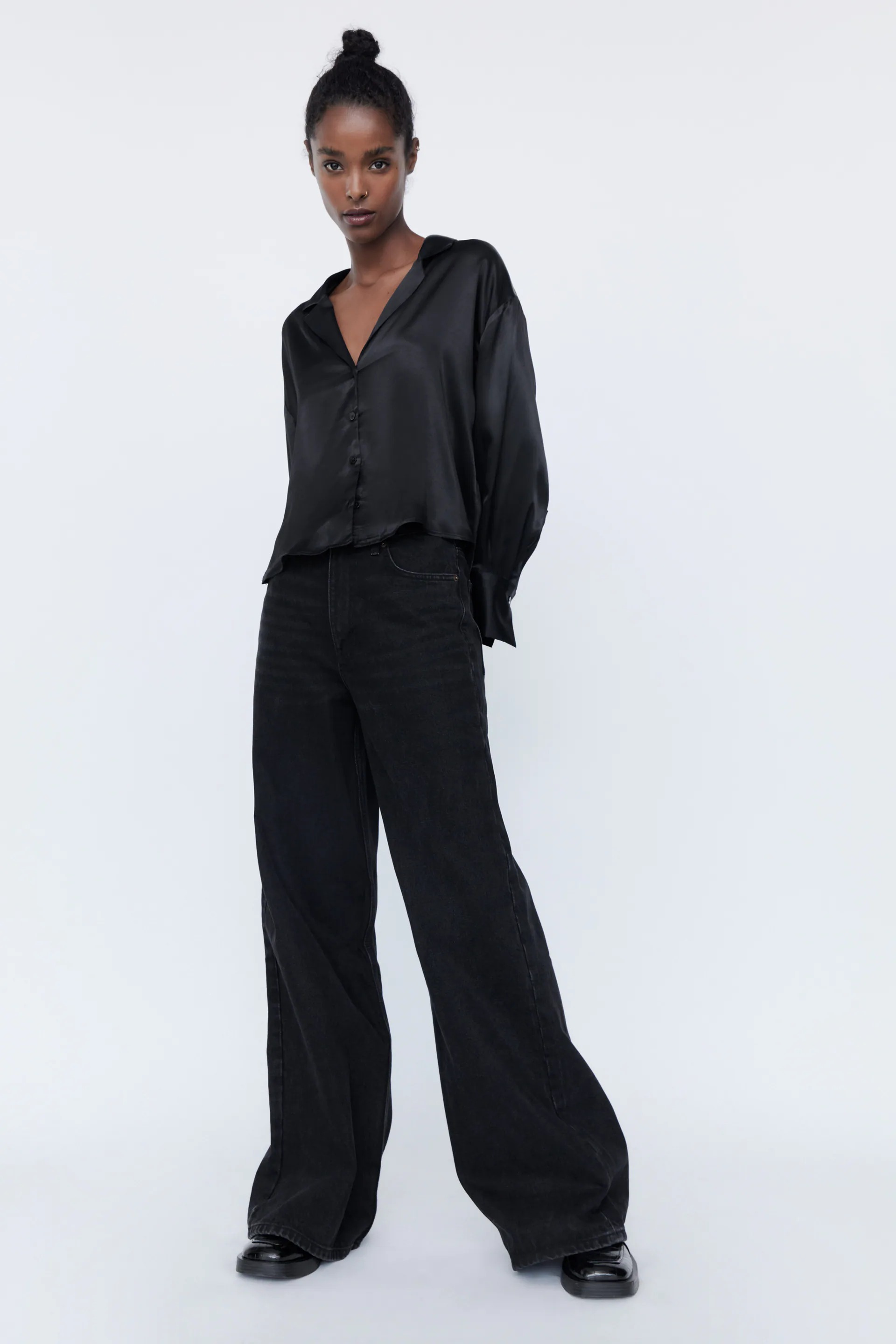 

Блуза Zara  черный 3067932800, Блуза Zara L черный 3067932800