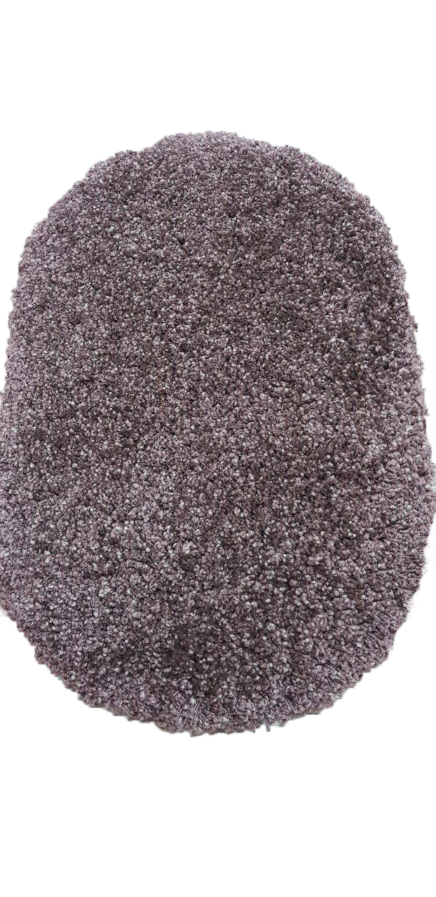 

Ворсистый, мягкий ковер HIMALAYA 2х3м. Овал Dark brown 8206D