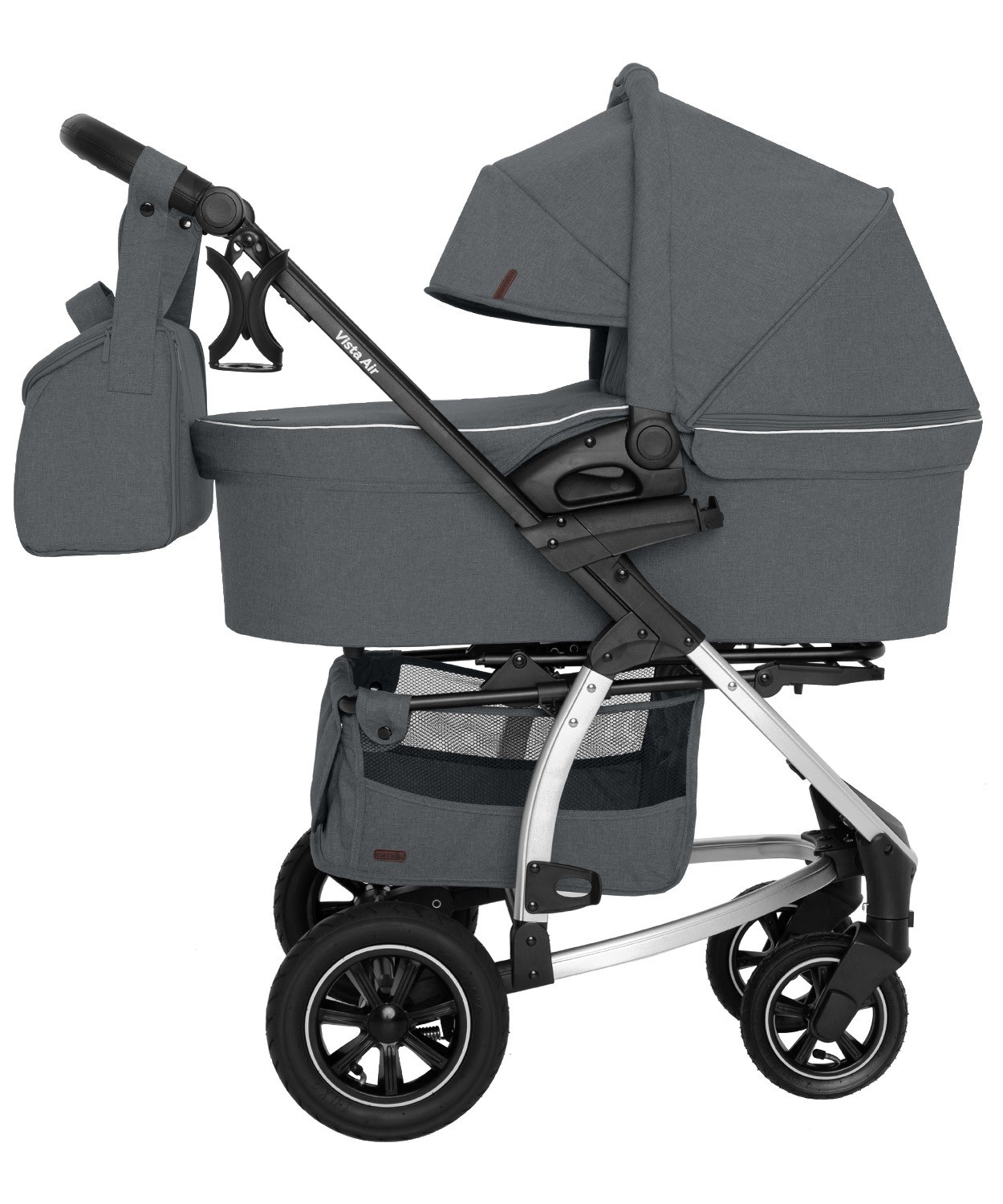

Универсальная коляска 2 в 1 CARRELLO Vista Air CRL-6506 Steel Grey