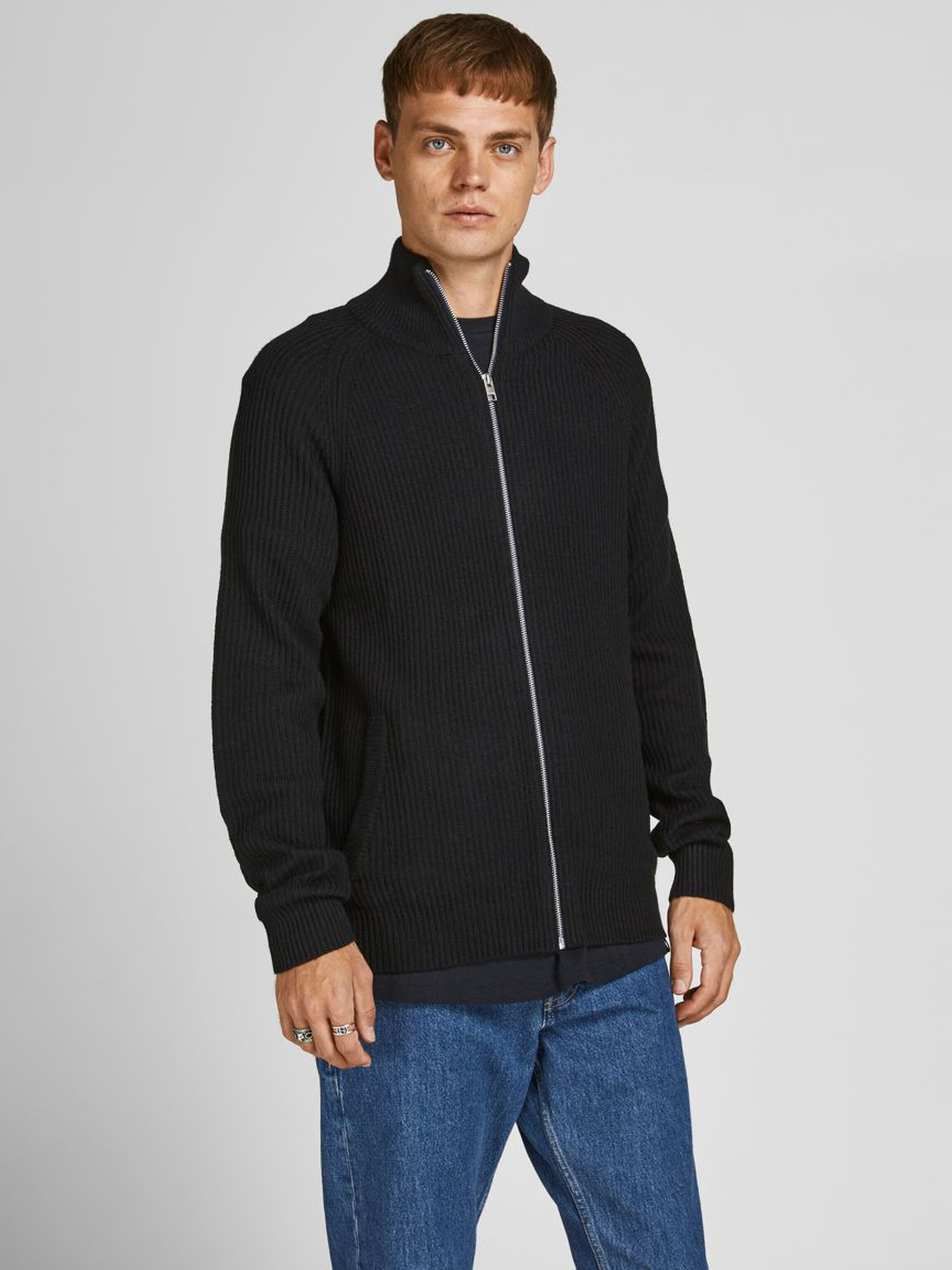 

Кофта Jack & Jones 12189965  Black, Кофта Jack & Jones 12189965 S Black