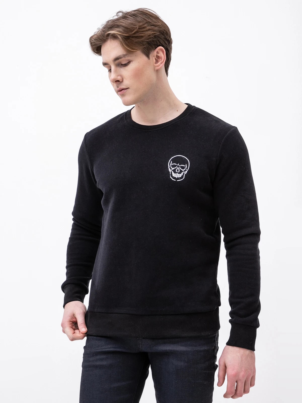 

Свитшот Jack & Jones 12188795  Black, Свитшот Jack & Jones 12188795 S Black