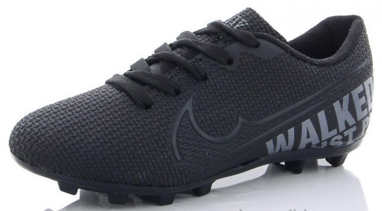 

Детские футбольные бутсы 34 черные Walked Sport M6-04