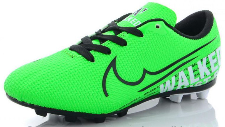 

Детские футбольные бутсы 34 зеленые Walked Sport M2-04