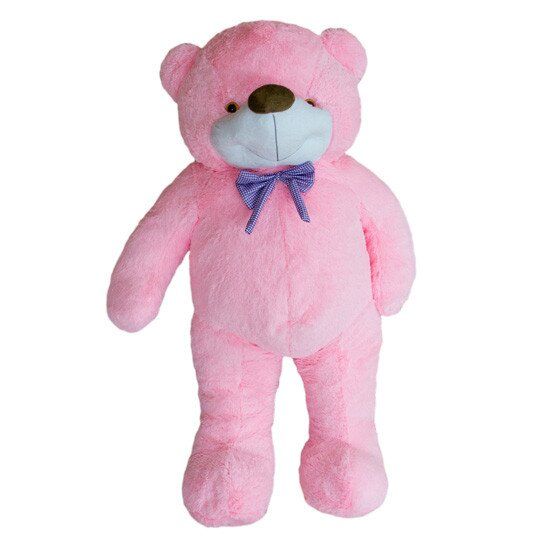 

Мягкая игрушка Мишка Weber Toys Боа плюшевый с бабочкой 95 см Розовый (123678)