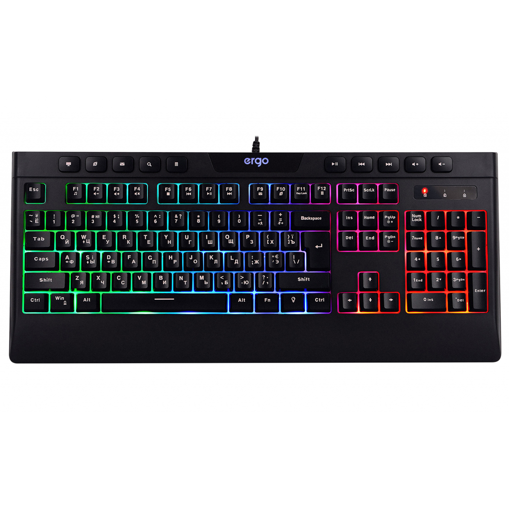 

Клавиатура Ergo KB-510 USB Black (KB-510)