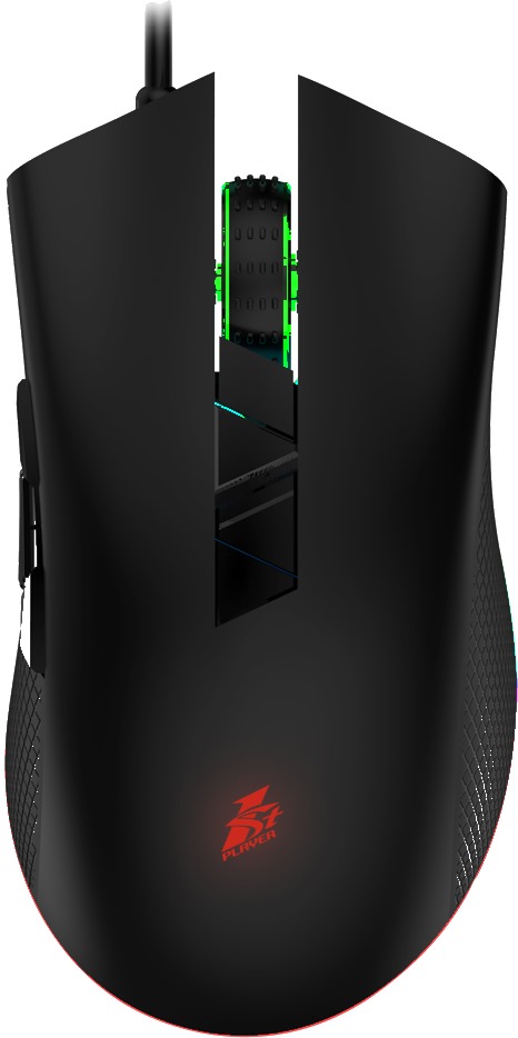 

Мышь 1stPlayer FD300 Pro RGB Black USB