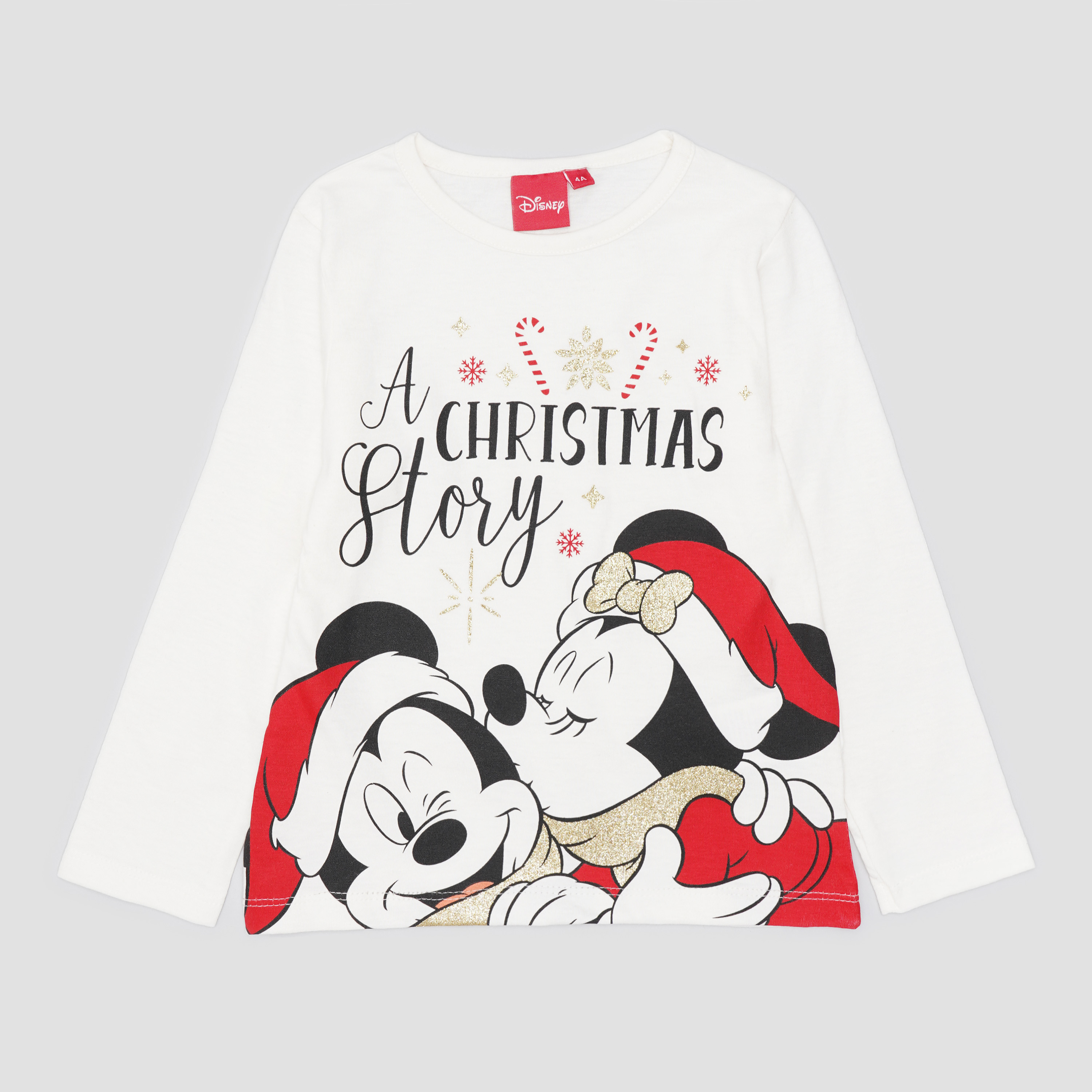 

Футболка с длинными рукавами Disney Minnie HU1243 104-110 см Белая
